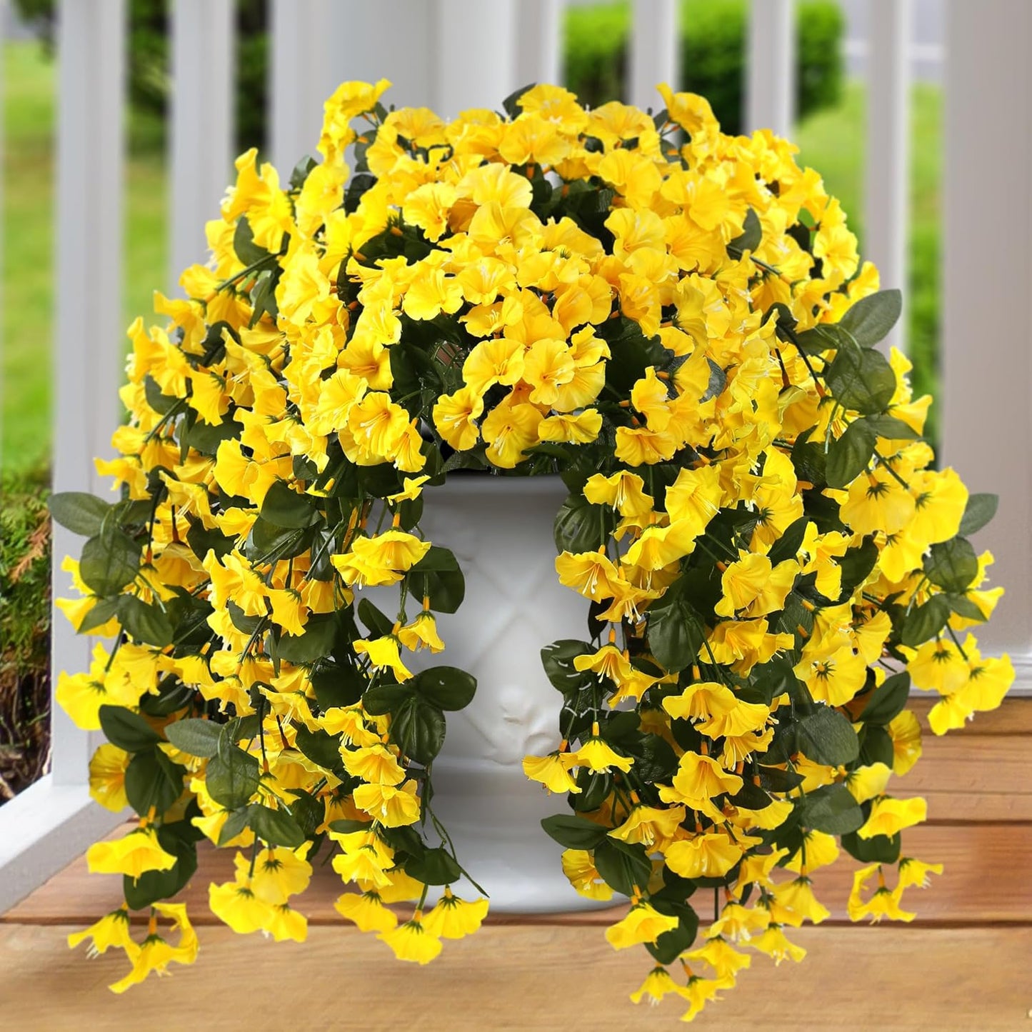 🪴On Sale-Artificial Faux Hanging Flowers Plants - UV resistant, Waterproof,Windproof