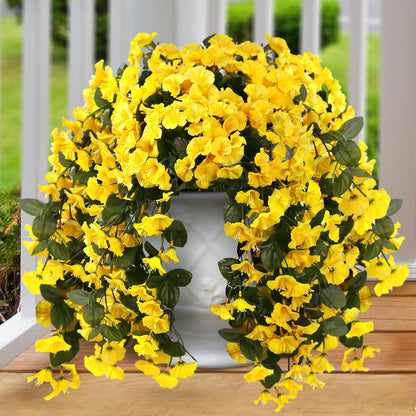 🪴On Sale-Artificial Faux Hanging Flowers Plants - UV resistant, Waterproof,Windproof