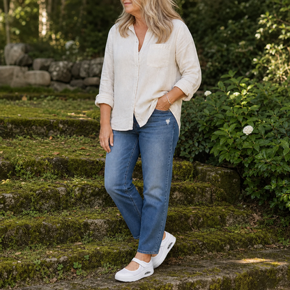 🔥LAST DAY 80% OFF – Women's Orthopaedic Comfort Trainers with Arch Support