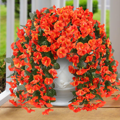 🪴On Sale-Artificial Faux Hanging Flowers Plants - UV resistant, Waterproof,Windproof