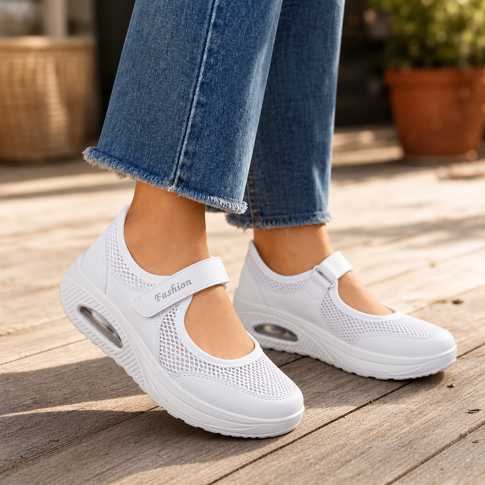 🔥LAST DAY 80% OFF – Women's Orthopaedic Comfort Trainers with Arch Support