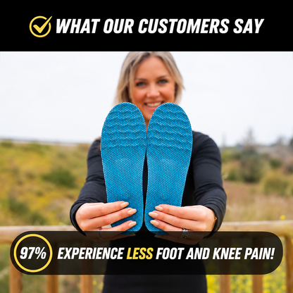 👣 Orthopedic Arch Support Insoles – All-Day Comfort for Tired, Aching Feet