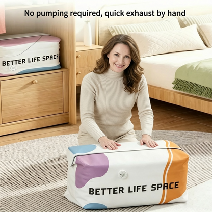 LAST DAY BUY 2 GET 1 FREE!!💕SVOZK® No-Pump 3D Vacuum Storage Bags Ultimate All-in-One Organizer for Clothes, Toys, Books, Stuffed Animals & Absolutely Everything!