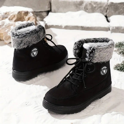 🔥Last Day Promotion 50% OFF - Women'S Winter Warm Fleece-Lined High-Top Boots