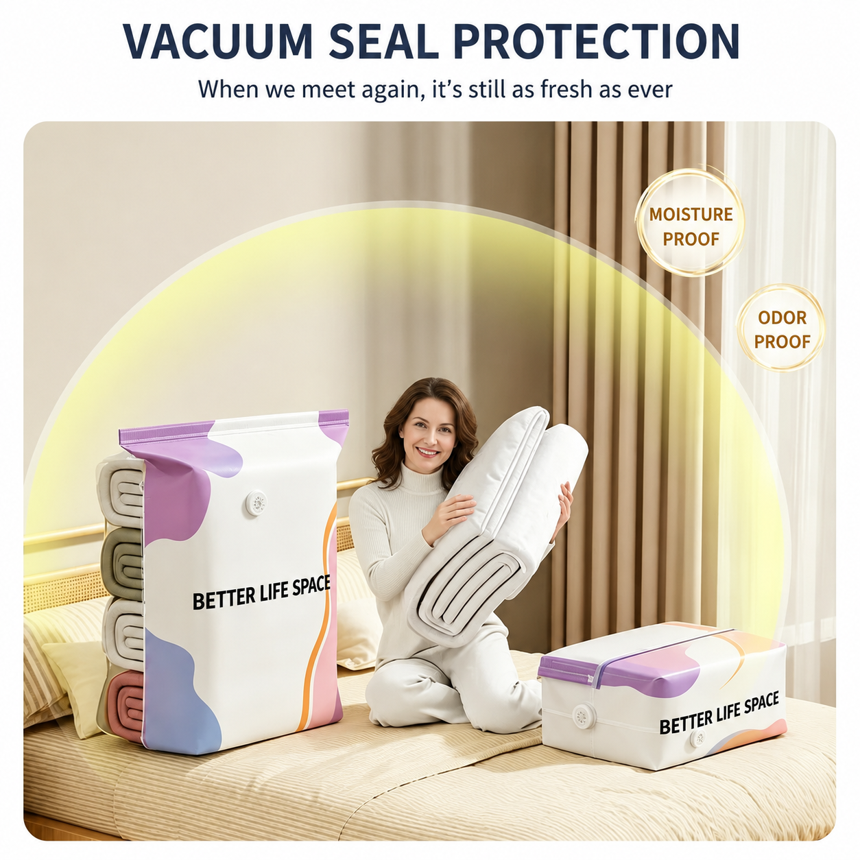 LAST DAY BUY 2 GET 1 FREE!!💕SVOZK® No-Pump 3D Vacuum Storage Bags Ultimate All-in-One Organizer for Clothes, Toys, Books, Stuffed Animals & Absolutely Everything!