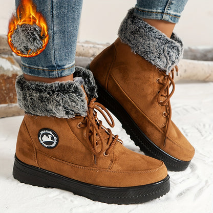 🔥Last Day Promotion 50% OFF - Women'S Winter Warm Fleece-Lined High-Top Boots