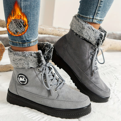 🔥Last Day Promotion 50% OFF - Women'S Winter Warm Fleece-Lined High-Top Boots