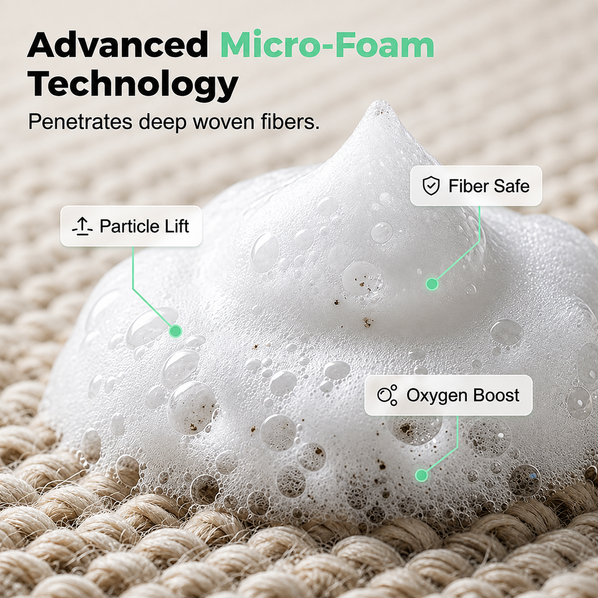 🔥60% OFF TODAY🔥 Waterless Carpet Foam Stain Remover with Towel