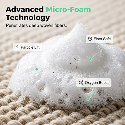🔥60% OFF TODAY🔥 Waterless Carpet Foam Stain Remover with Towel