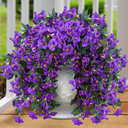 🪴On Sale-Artificial Faux Hanging Flowers Plants - UV resistant, Waterproof,Windproof