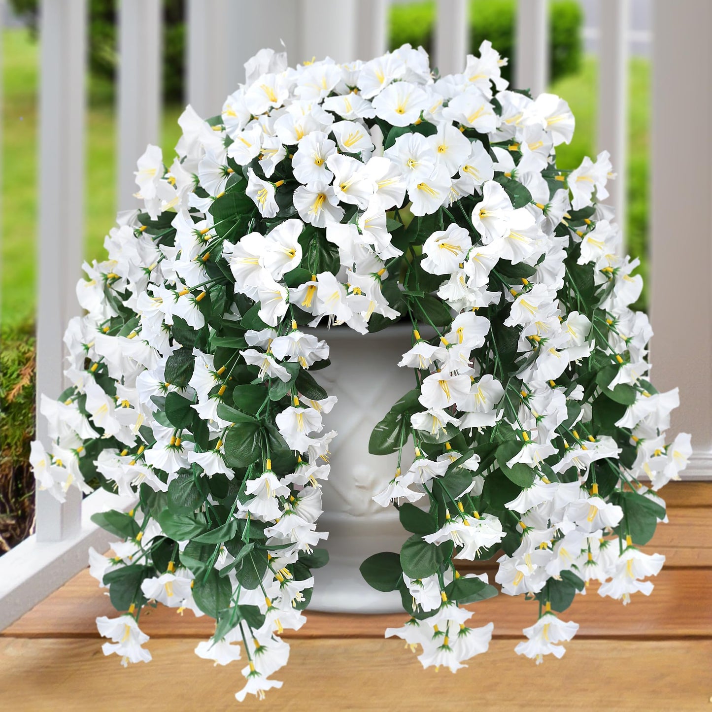 🪴On Sale-Artificial Faux Hanging Flowers Plants - UV resistant, Waterproof,Windproof