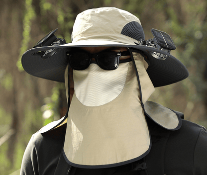 🔥2026 Summer Hot Sale🔥 New Ultralight Solar Fan Sun Hat – Lighter Than a Baseball!⚾(Only 11oz)