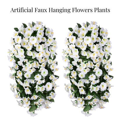 🪴On Sale-Artificial Faux Hanging Flowers Plants - UV resistant, Waterproof,Windproof