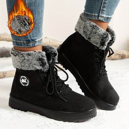 🔥Last Day Promotion 50% OFF - Women'S Winter Warm Fleece-Lined High-Top Boots